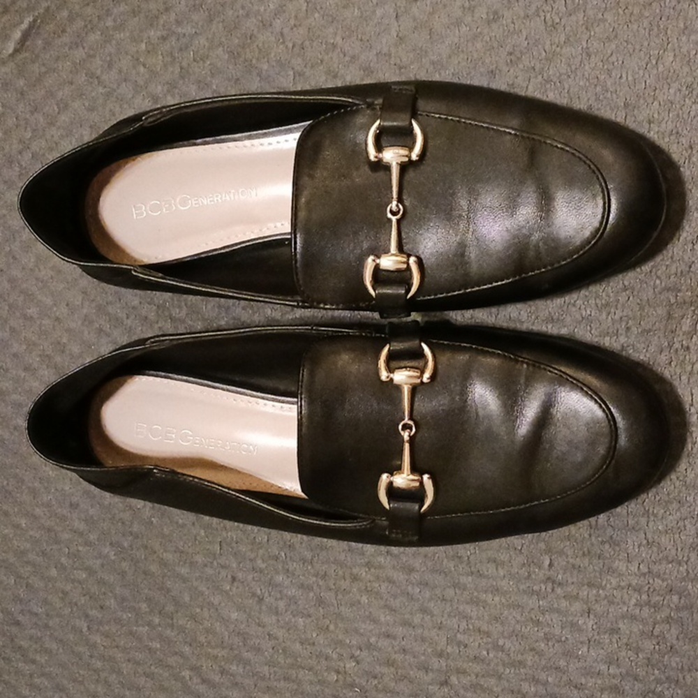 BCBGeneration loafers size 7 color black